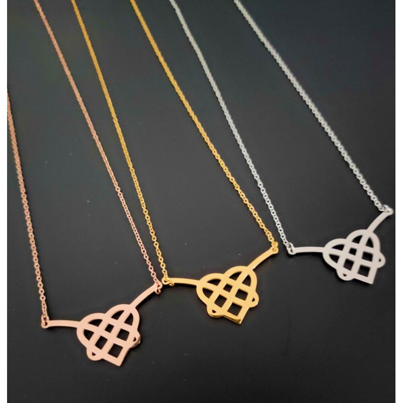 Kalung Ikatan Cinta Wanita Kalung Titanium Fashion