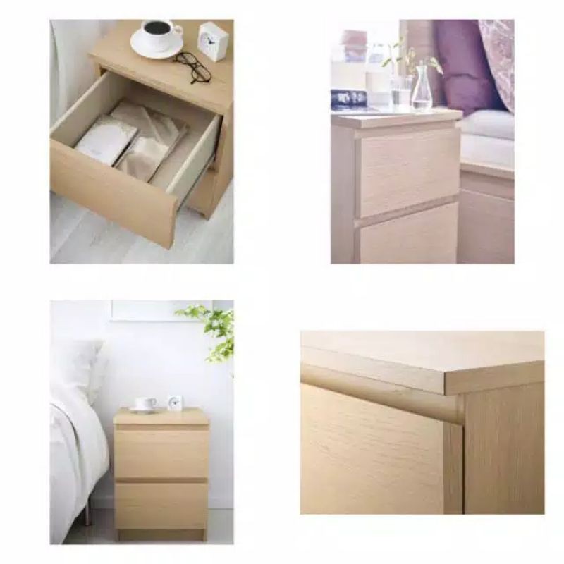 IKEA malm lemari 2 laci