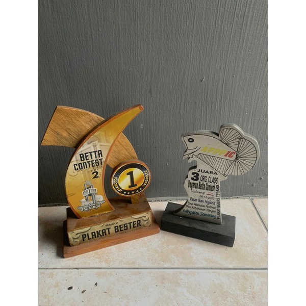 PIALA CUPANG | Tropi Cupang | Betta Thropy | Cupang Kontes