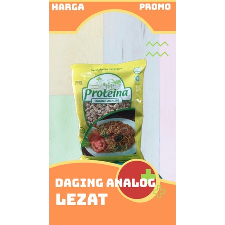 

Proteina Daging Analog 250gr