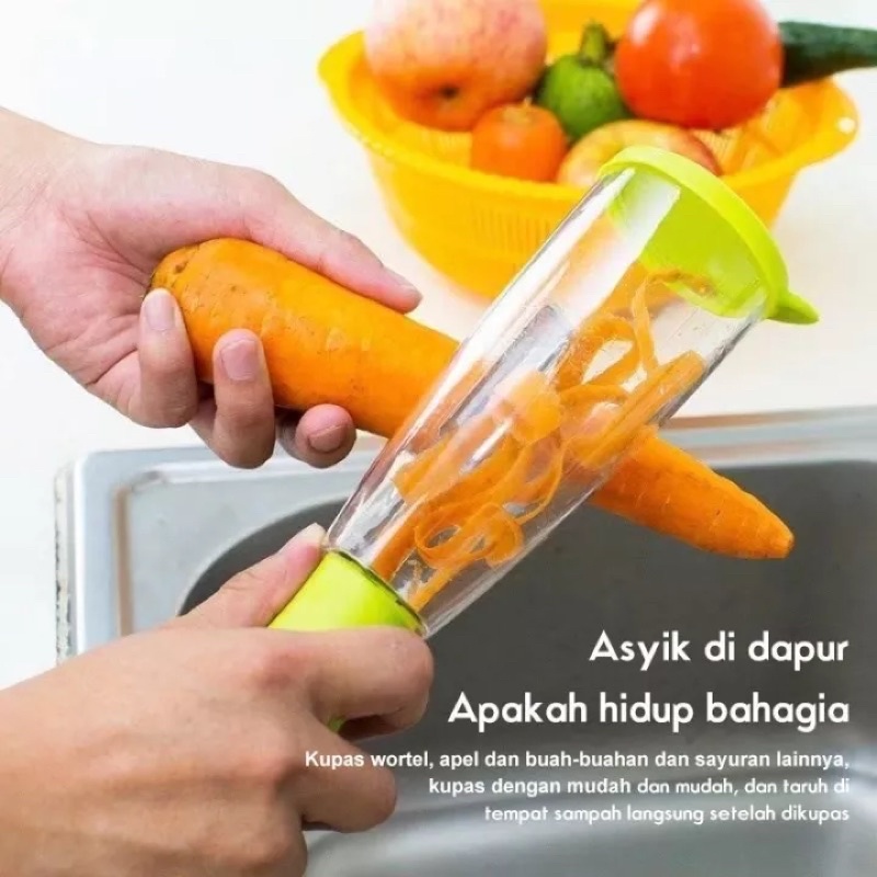 Pisau kupas kulit parutan peeler buah sayuran