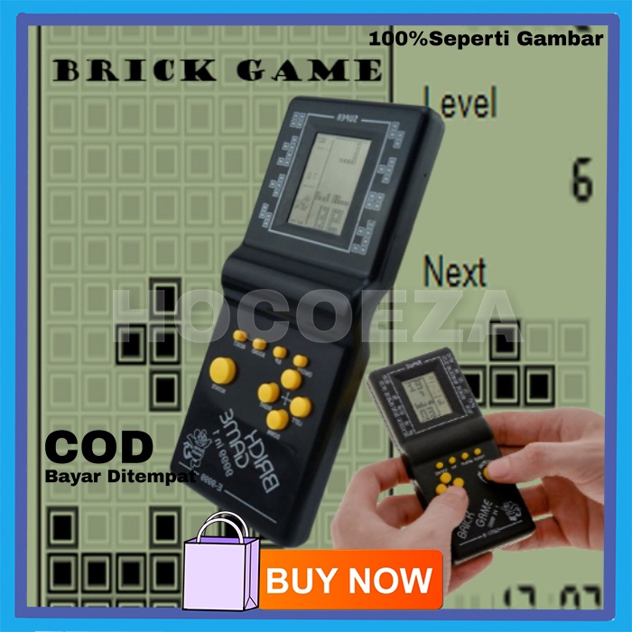 BRICK GAME TETRIS 9999 MAINAN VINTAGE VA314