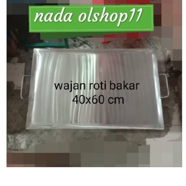Wajan roti bakar/plat 60x40 khusus gojek/grab