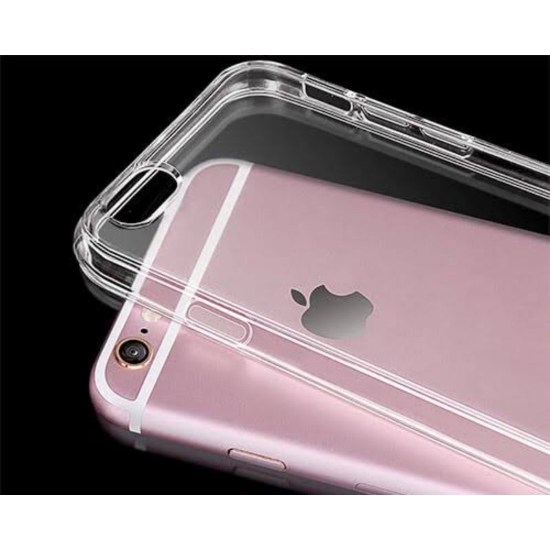 Clear Case Iphone 6/6s/6+/6s+/7/8/7+/SE Bening Transparan Tebal