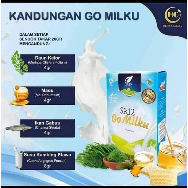 

susu kambing sr12 gomilku