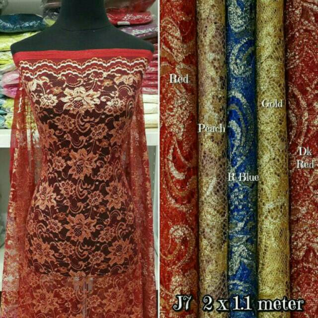 kain kebaya brukat