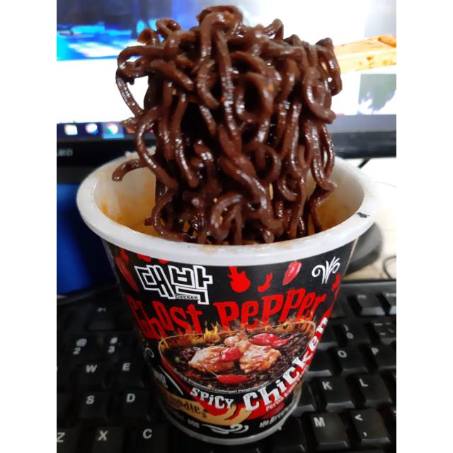 GHOST PEPPER NOODLES GHOSTPEPPER MALAYSIA /Mie Setan Mie Instan Super Pedas Asal Malaysia