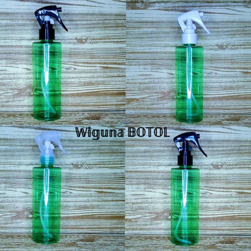 Botol Triger Spray 250ml Hijau / Botol Rf 250ml Hijau Tutup Triger Spray