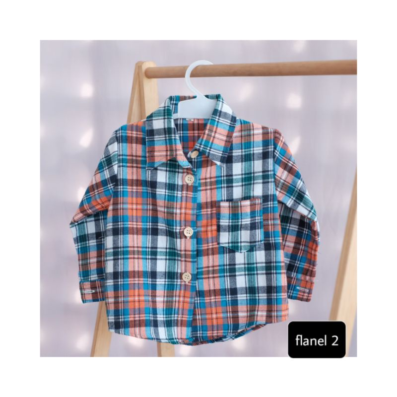 kemeja flanel anak / kemeja flanel /kemeja anak