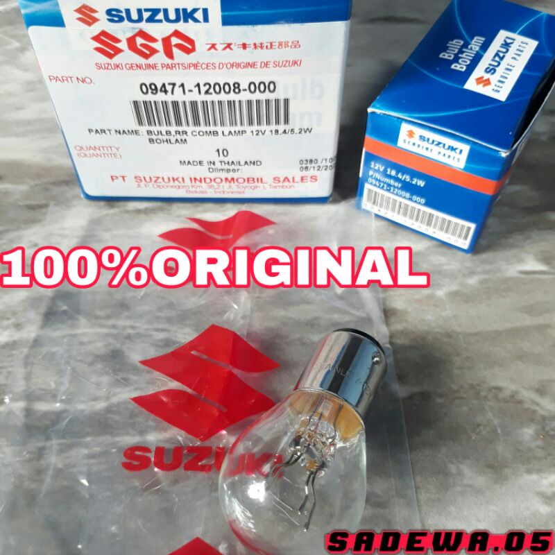 DOP  STOP belakang SGP ORIGINAL STANLAY S Bholam lampu belakang kaki 2 untukmotor bebek, matic beat,