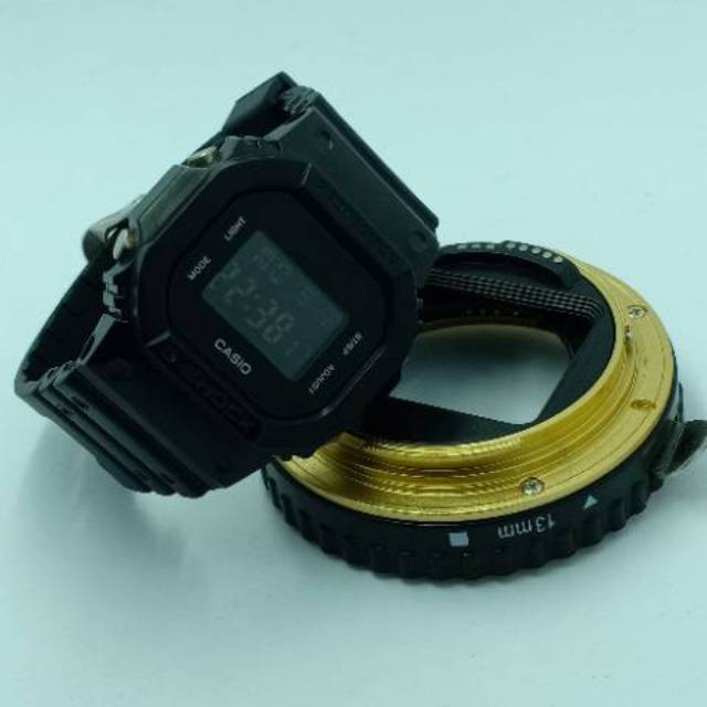 JAM TANGAN G SHOCK GLS 5600 HITAM TAHAN AIR