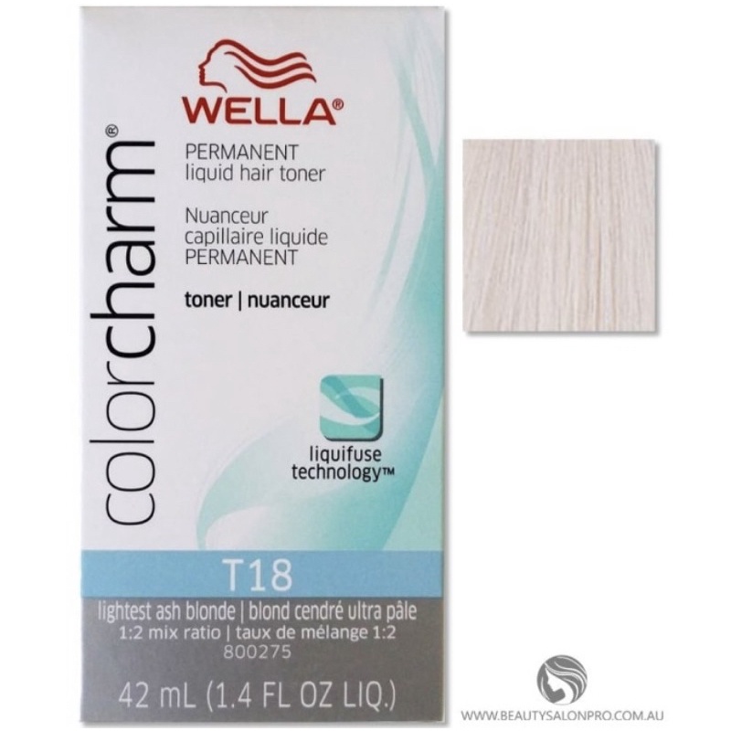 Wella Color Charm T18 Ash Blonde (toner only)