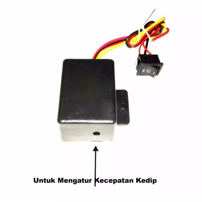 Relay lampu HAZARD / SEIN Motor untuk TOURING - RACE SPEED