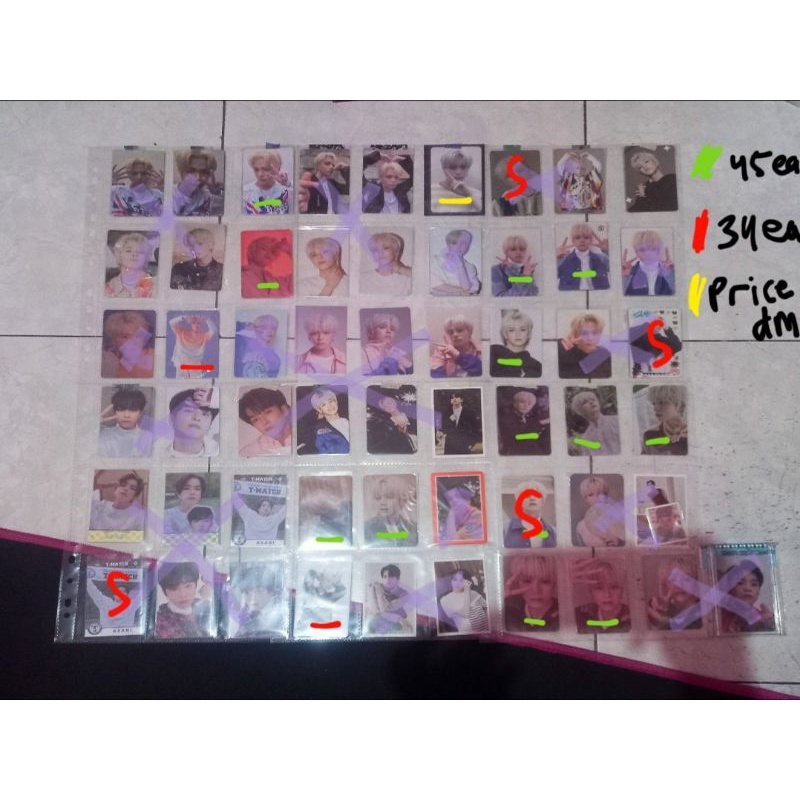 clearance sale photocard poca asahi treasure all chapter 1 ch 1 tfs
