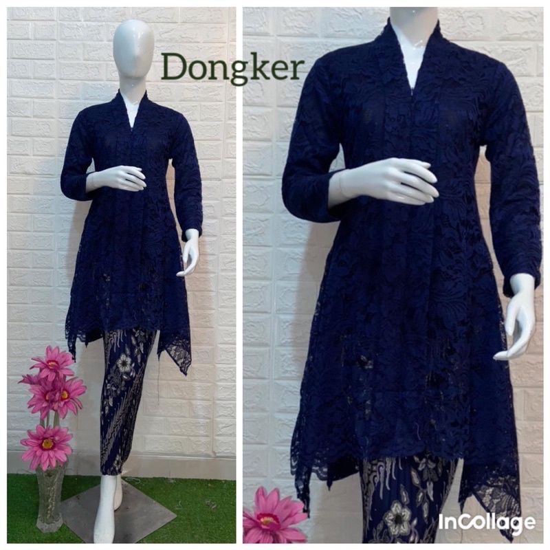 SETELAN Tunik Kartini / Kebaya Brokat Mewah / Kebaya Busui / Kebaya Modern / Tunik Seragaman/Kebaya