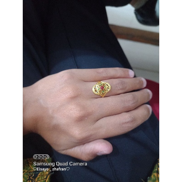 cincin dubai emas asli kadar 700