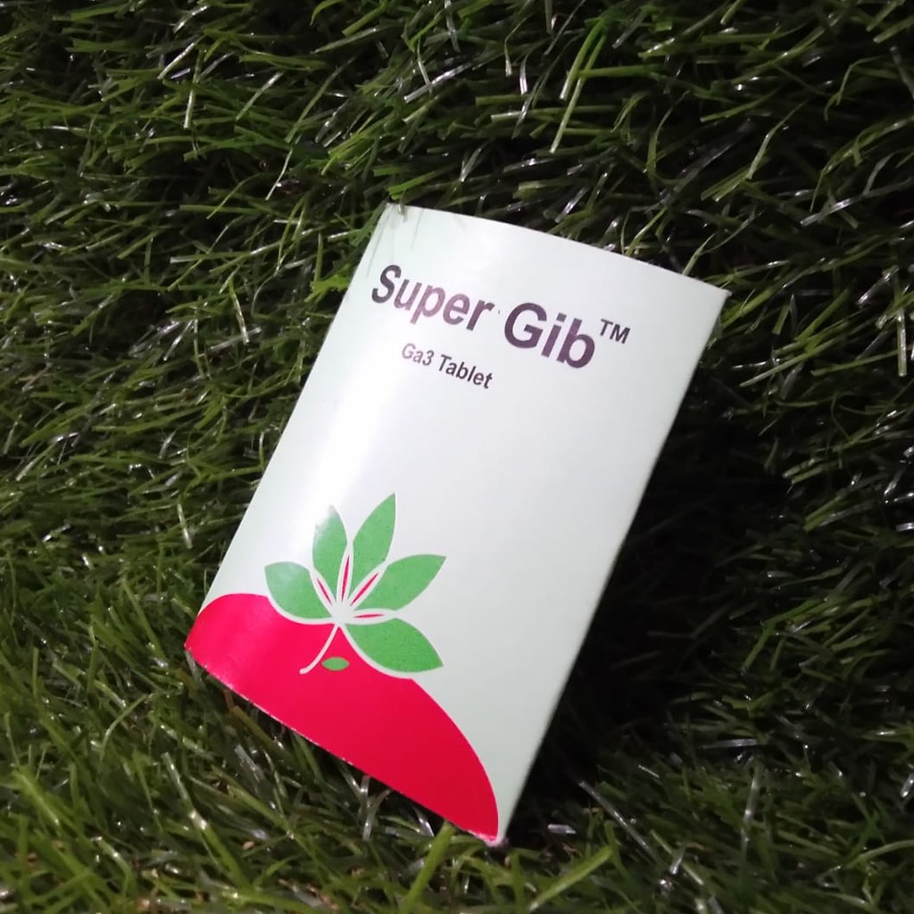 Super Gib ZPT Supergib Ga3 tablet Untuk Memacu Pertumbuhan Tanaman Pada Fase Vegetatif