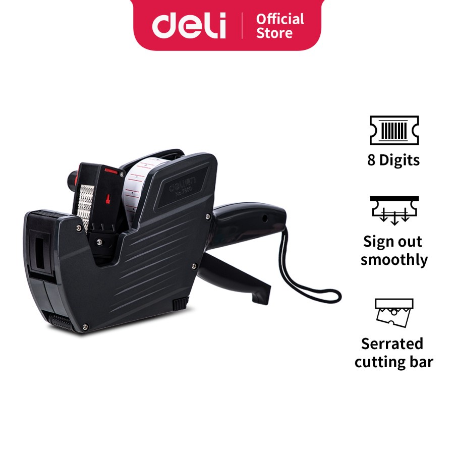 

Mesin Tembak Label Penanda Harga/Deli Price Machine Legible 8bits