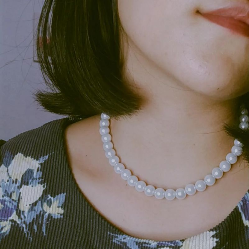 Kalung mutiara || Kalung choker || Kalung pria/wanita