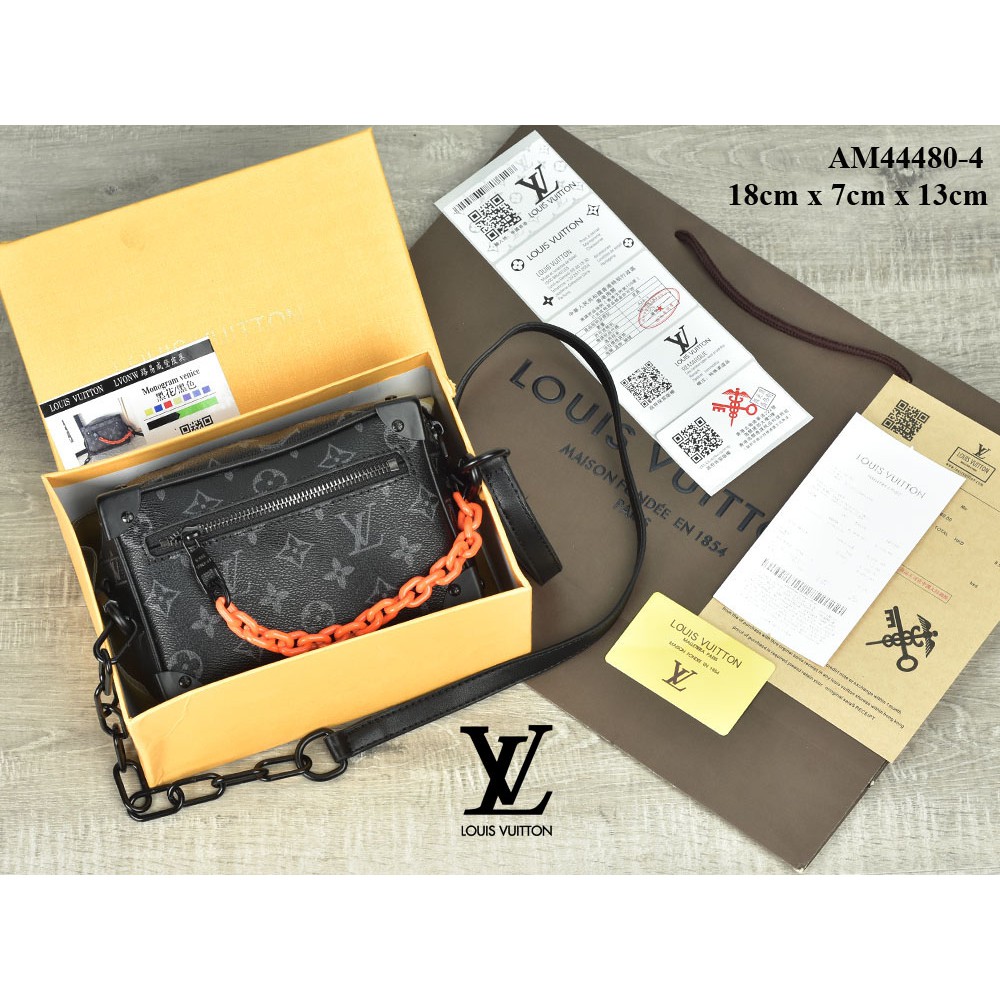 supplier tas branded Tas LV Soft Trunk Virgil Abloh Canvas Mini Semprem AM44480-4