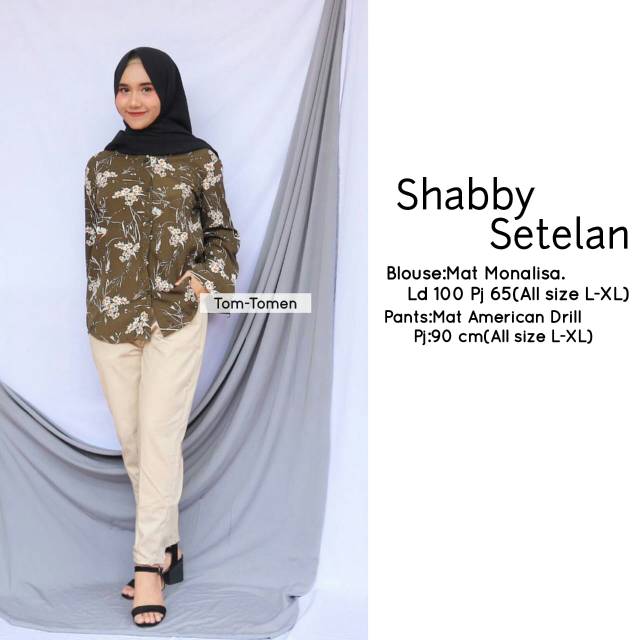 Shabby Setelan (Blouse and Pants)