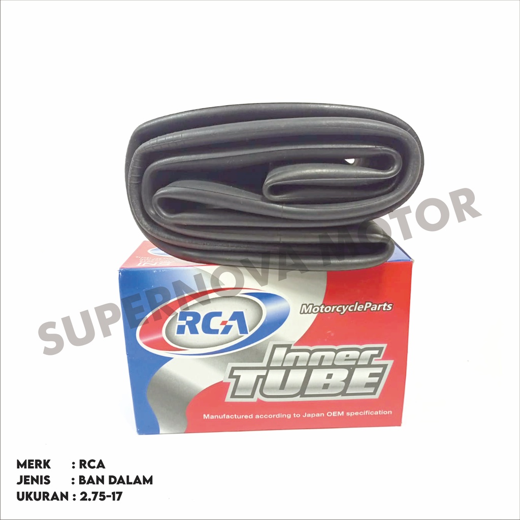 BAN DALAM RCA 275-17 BAN DALAM MOTOR BEBEK