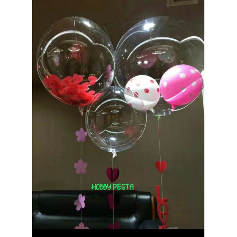 BALON PVC BOBO 24 INCH / BALON BOBO 24 INCH / BALON BOBO BENING 24 INCH / BALON PVC TRANSPARAN 24 IN