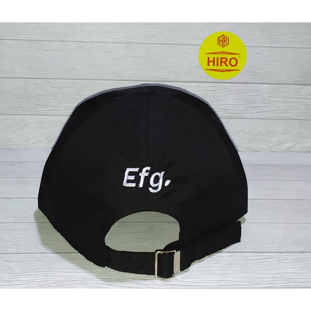 [COD]Topi Baseball Bordir efg New Model/Topi Keren/Topi Distro Pria