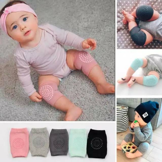 ♥BabyYank♥ Pelindung Lutut Anak Bayi Anti Slip Baby Kneepad / Knee Protector Kaos Kaki Murah IMPORT