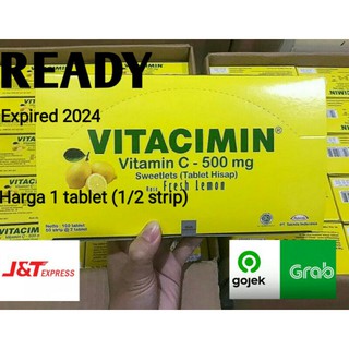 Image of Vitamin c vitacimin 500 mg harga yang tertera adalah harga pertablet