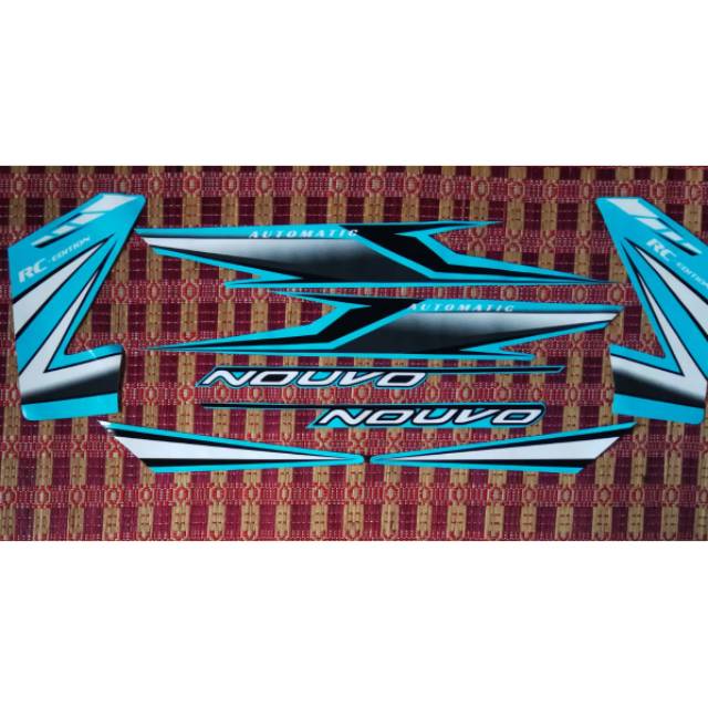 Striping nouvo Z biru