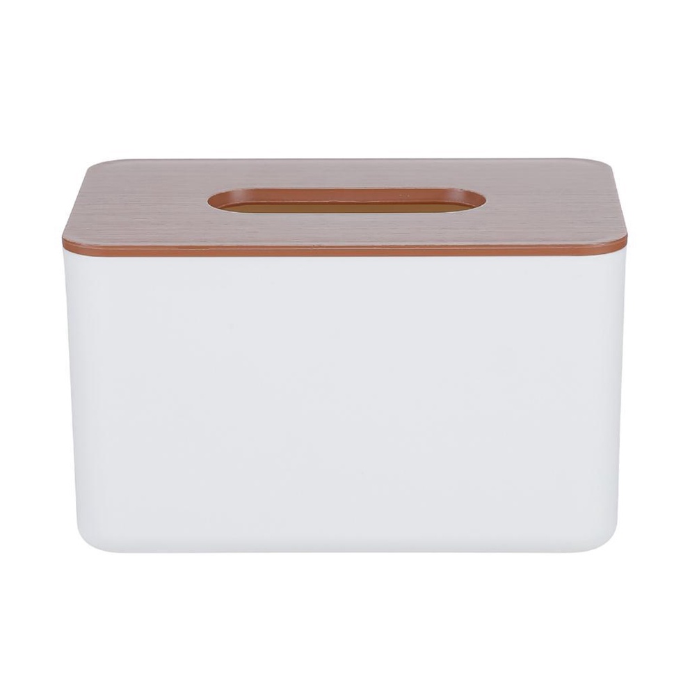 MINISO BOX TISSUE IMITATION WOOD PATTERN TEMPAT TISU MINISO