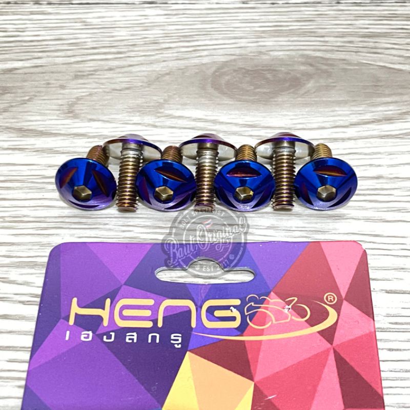 baut probolt mercy 6x15 blue drat 10 original heng big head payung