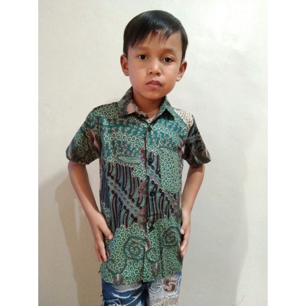 Hem batik anak