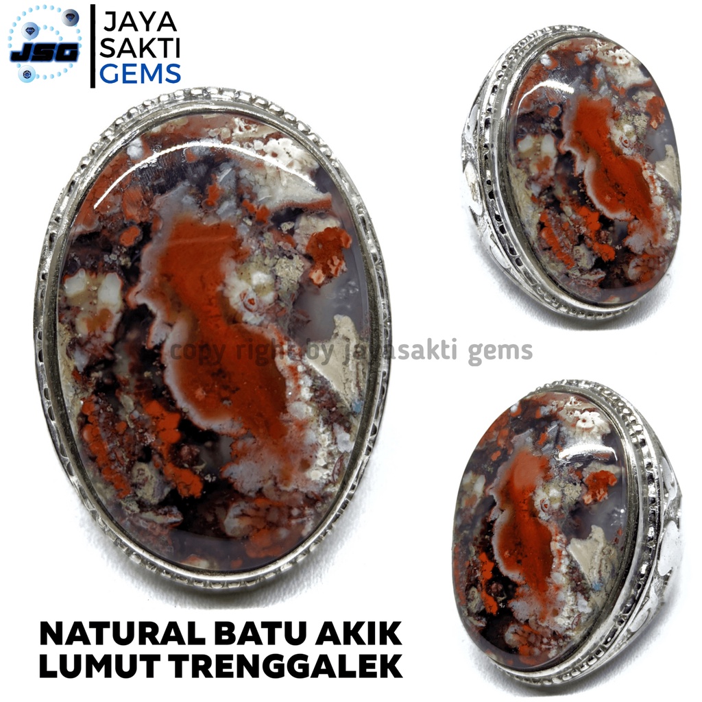 Natural Batu Akik Lumut Trenggalek LT06