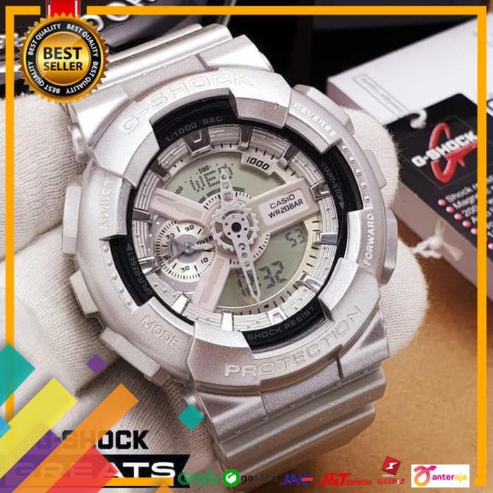 PROMO.. JAM TANGAN PRIA MERK CASIO G-SHOCK MIYOTA TYPE : GA110 BATERAI BOX 13 ..TERBARU