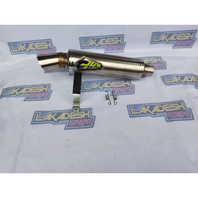 SILENCER (ONLY) KNALPOT JRM (INLET 38) BEAT MIO VARIO AEROX SCOOPY NMAX PCX ADV LEXI GENIO DLL