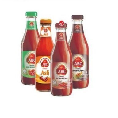 

ABC Saus Sambal Botol Kaca 335 ml