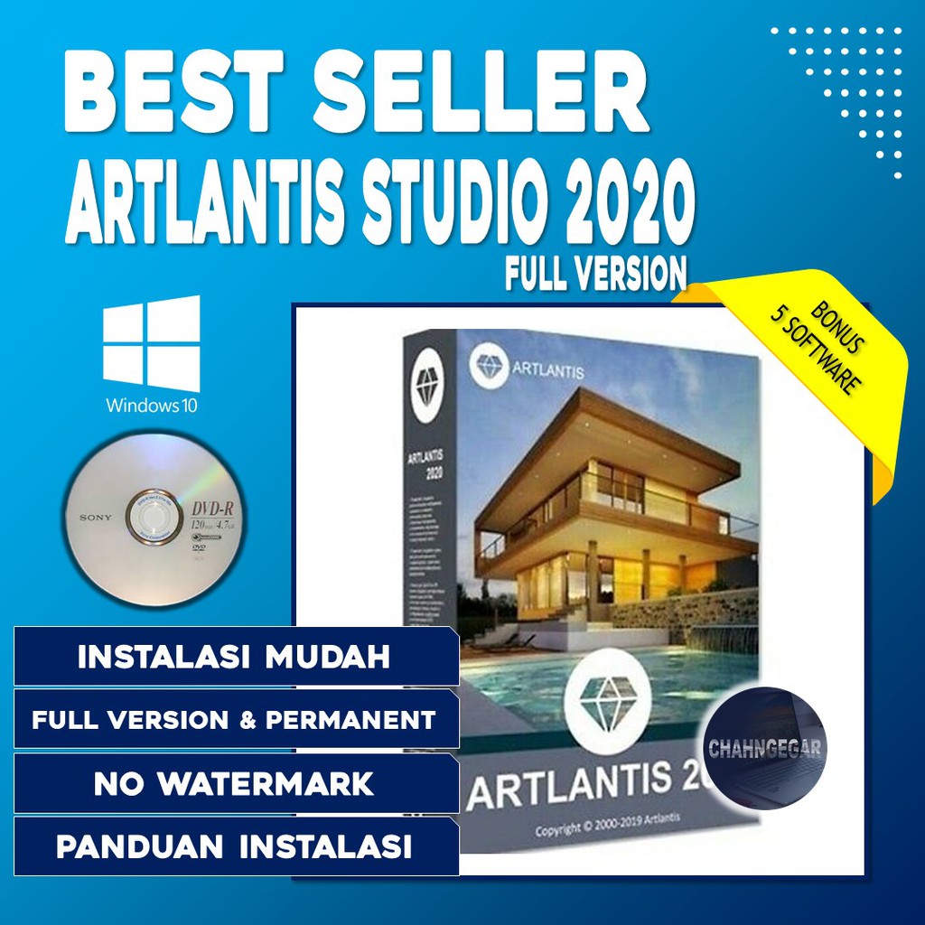 Software Artlantis Studio 2020 Windows Software 3D Render Design Realistics