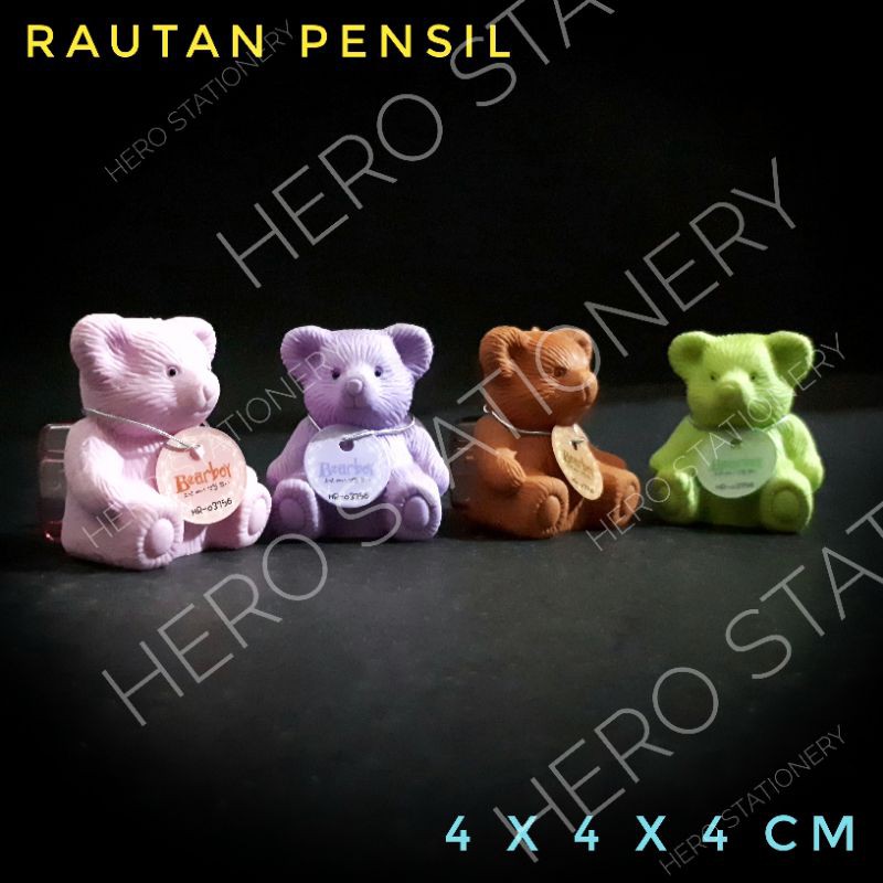 

Rautan pensil beruang panda teddy bears imut