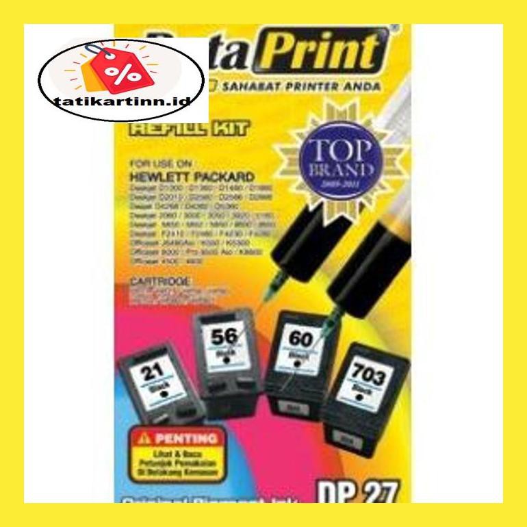 

740Dpppt Tinta Suntik Data Print Hitam Dp 27 - Printer Hp Atk 8D6Mpt0P