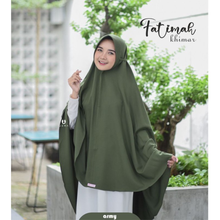 Khimar Fatimah Uzma Hijab Bonus Cadar Tali