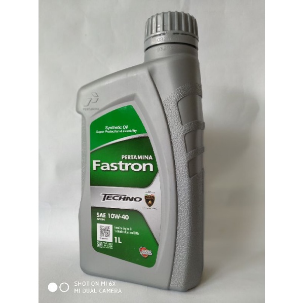 SALE - OLI FASTRON TECHNO HIJAU 1 L SAE 10W-40 UNTUK MOBIL DAN MOTOR