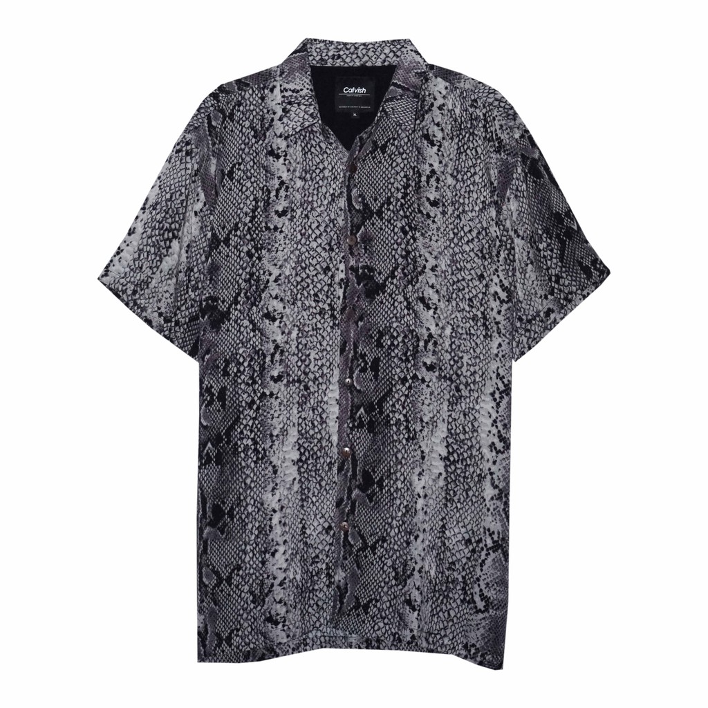 Kemeja Pria Motif Ular - Calvish