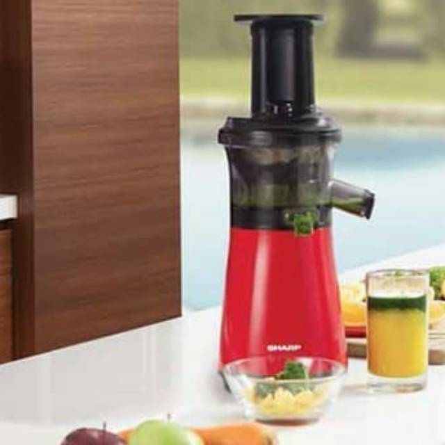 FREE BUBBLE Sharp Slow Juicer EJ-C20Y-RD . Baru &amp; Bergaransi Resmi