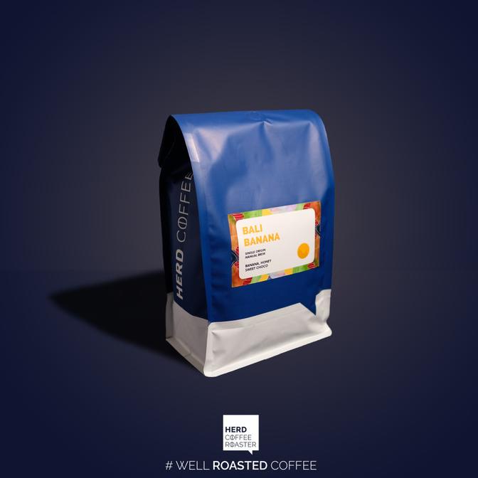 

[COD] Bali Kintamani Banana Single Origin Manual Brew 500 GR Herd Coffee [COD]