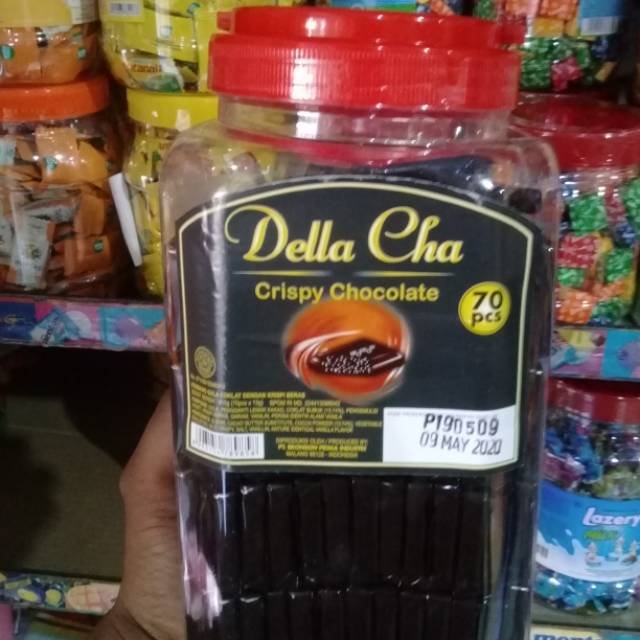 

Coklat crispy della cha isi 70 pcs