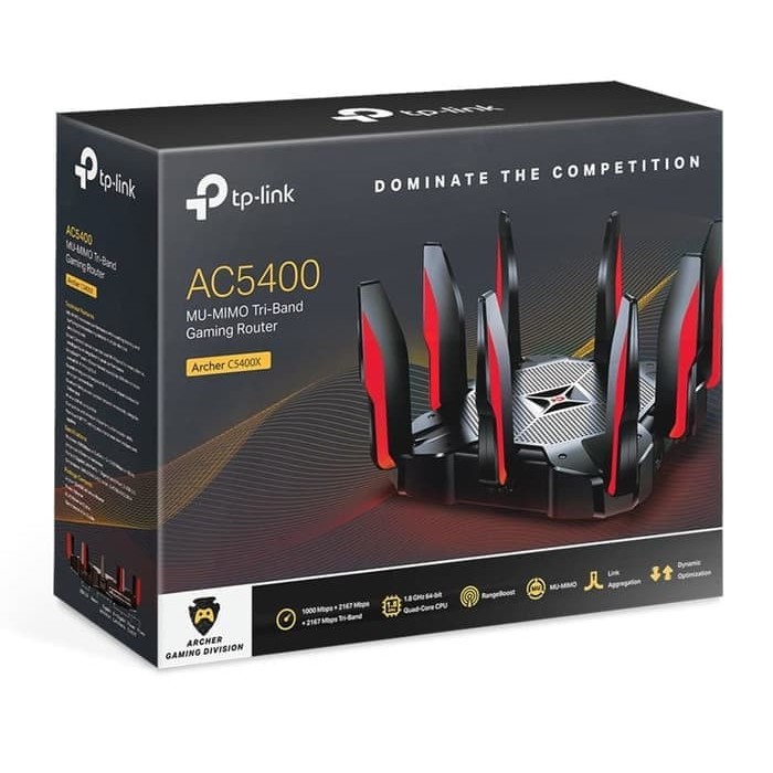 Spesial TP-Link AC5400 MU-MIMO TPLink WiFi ArcherC5400X terbaik