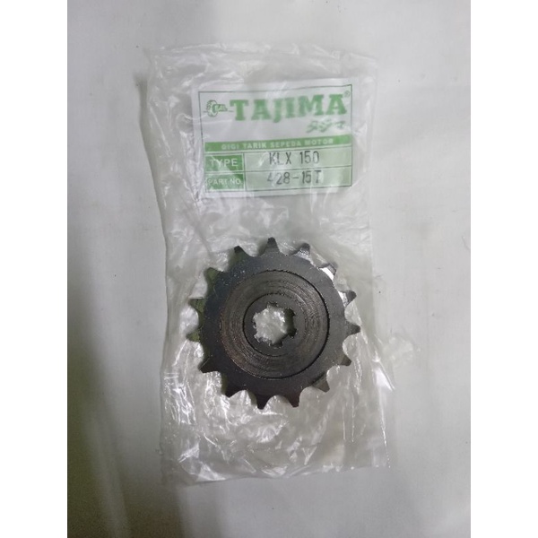 Gir gear depan klx 150 dtracker 15 428 tajima