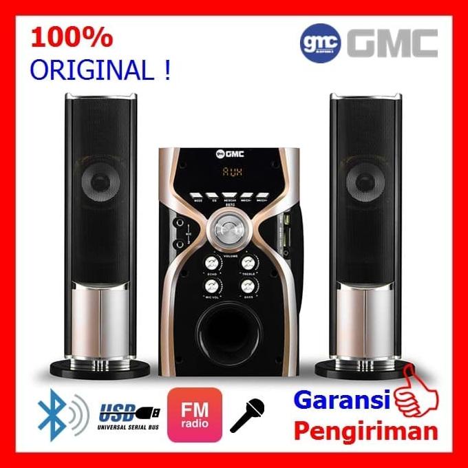 Speaker Aktif Bluetooth Gmc 887 G